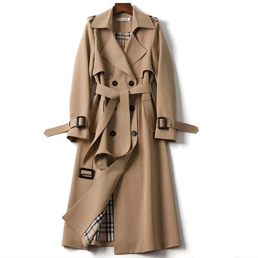 Clémentine | Trench-Coat Ceinturé Intemporel