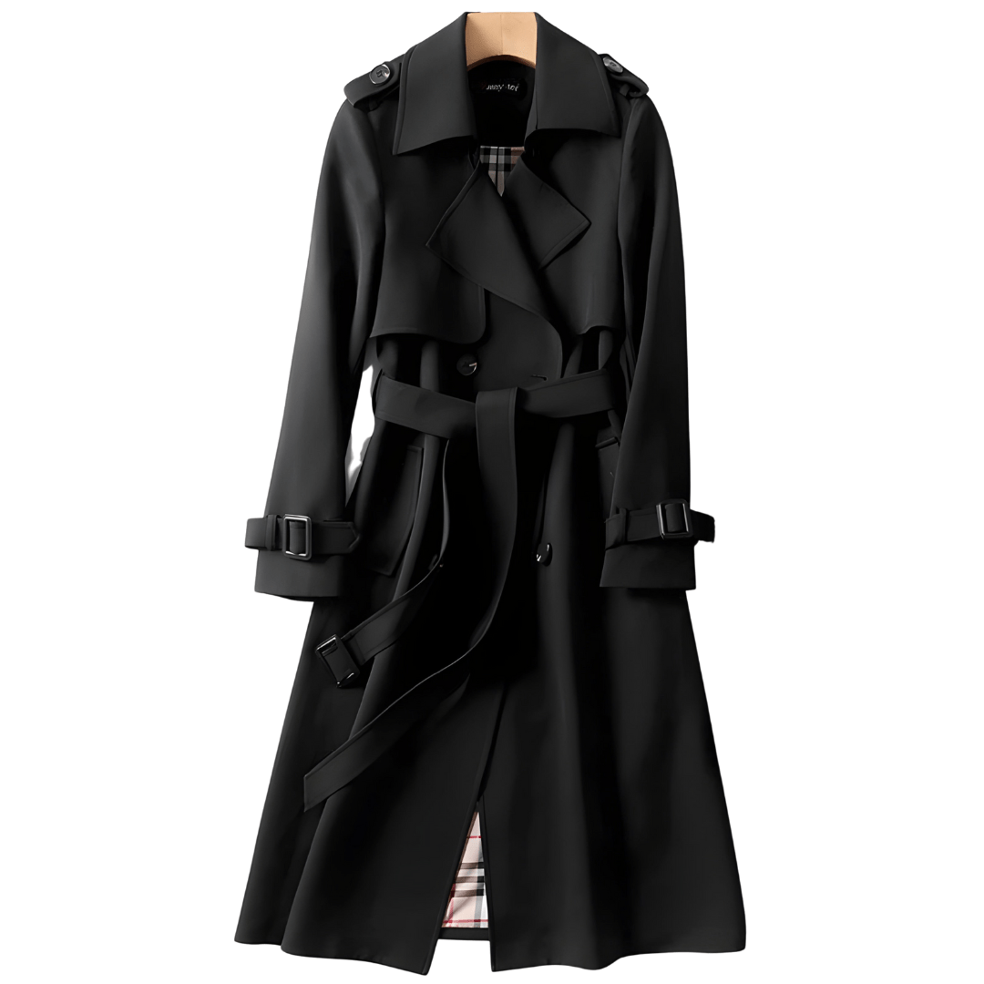 Clémentine | Trench-Coat Ceinturé Intemporel