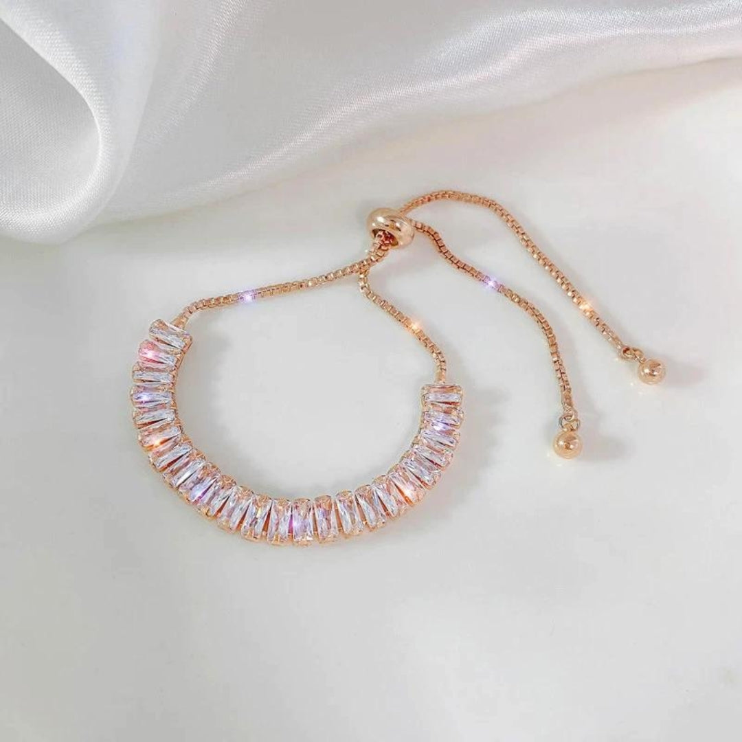 Félicie | Bracelet Ajustable en Zirconia