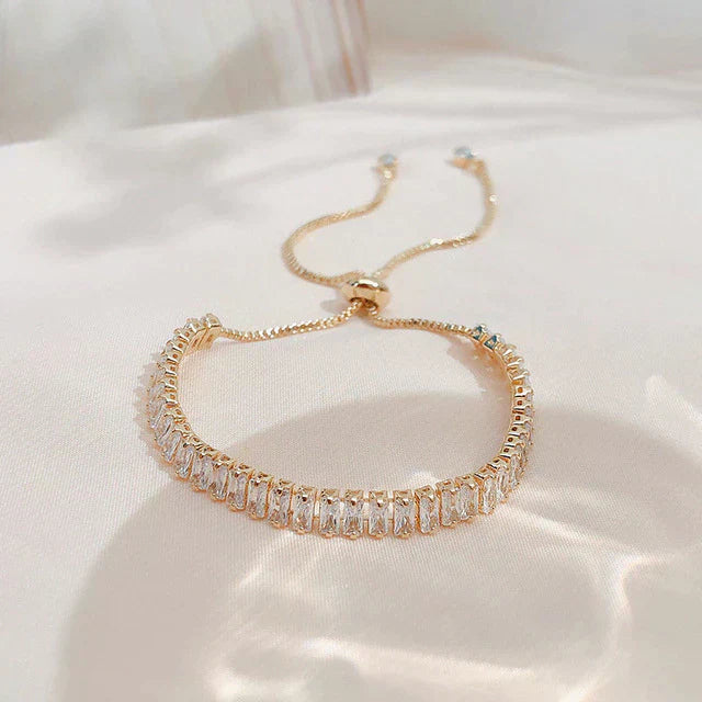 Félicie | Bracelet Ajustable en Zirconia