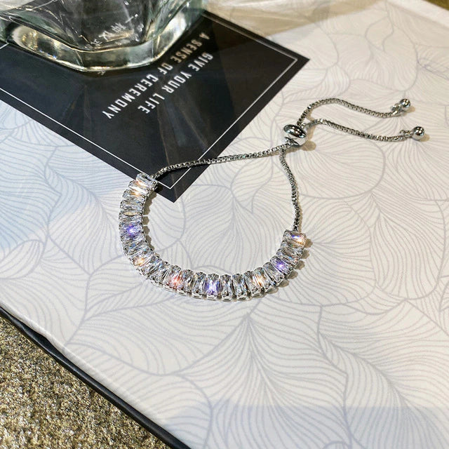 Félicie | Bracelet Ajustable en Zirconia