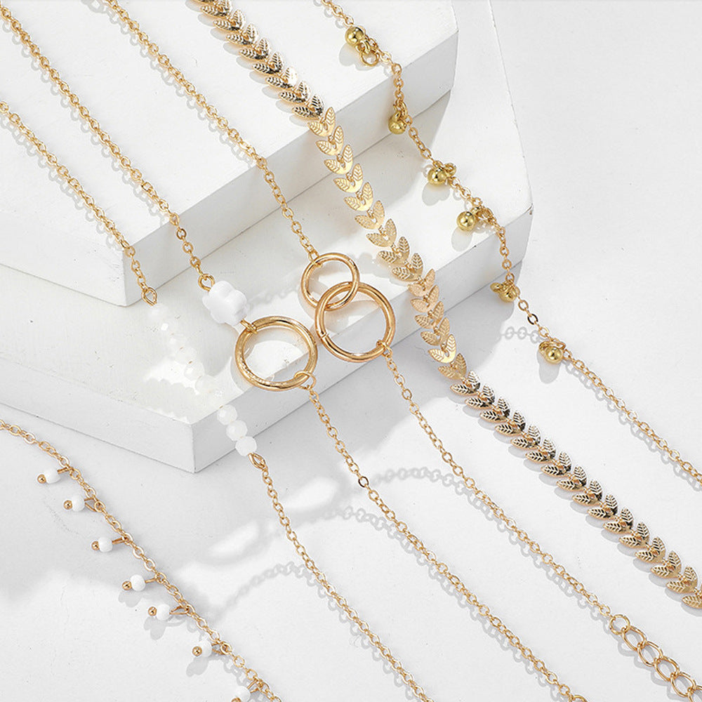 Charlotte | Pack de Bracelets Bohèmes Dorés