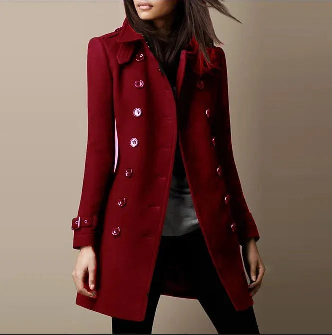 Florine | Manteau Élégant en Laine