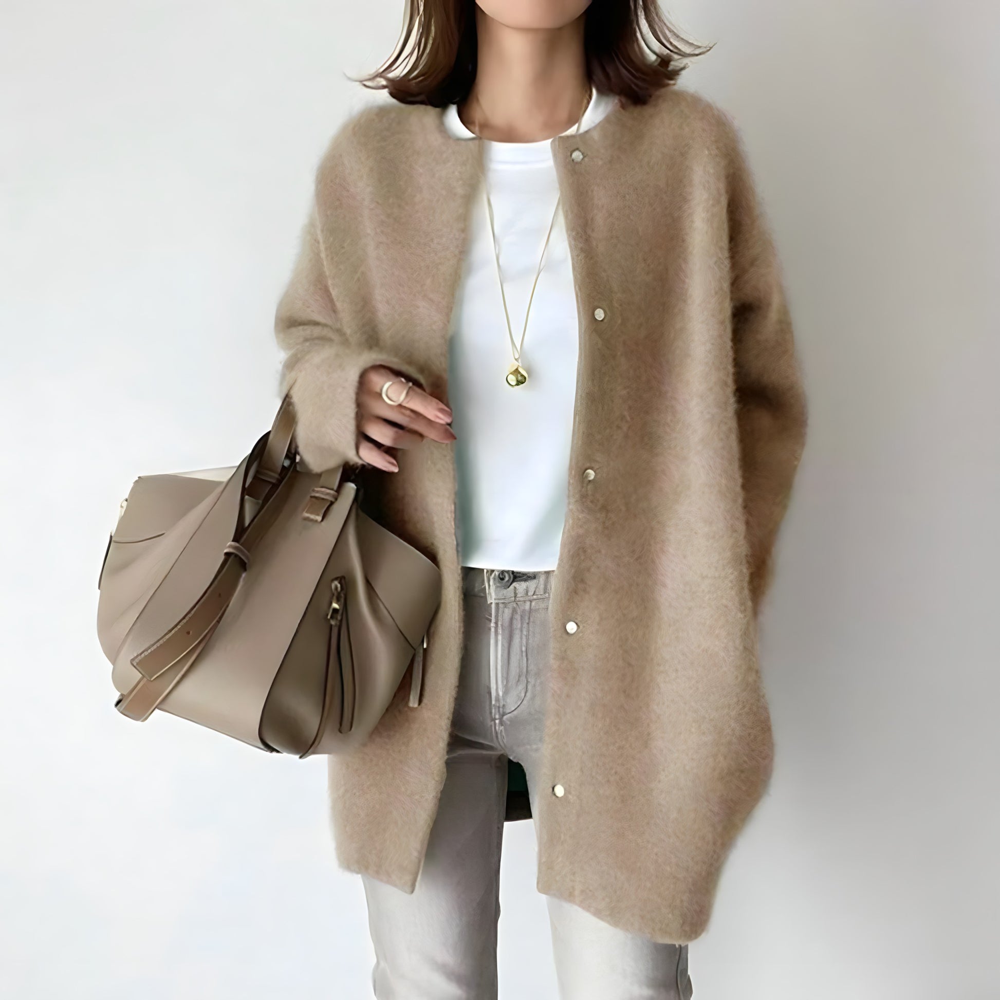 Ninon | Cardigan Léger à Boutons