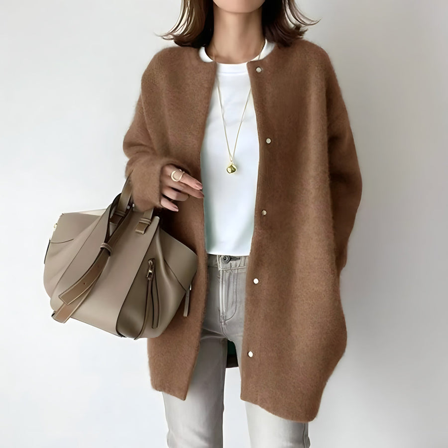 Ninon | Cardigan Léger à Boutons