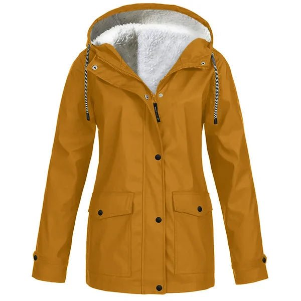 Jeanne | Veste Imperméable à Capuche Ajustable