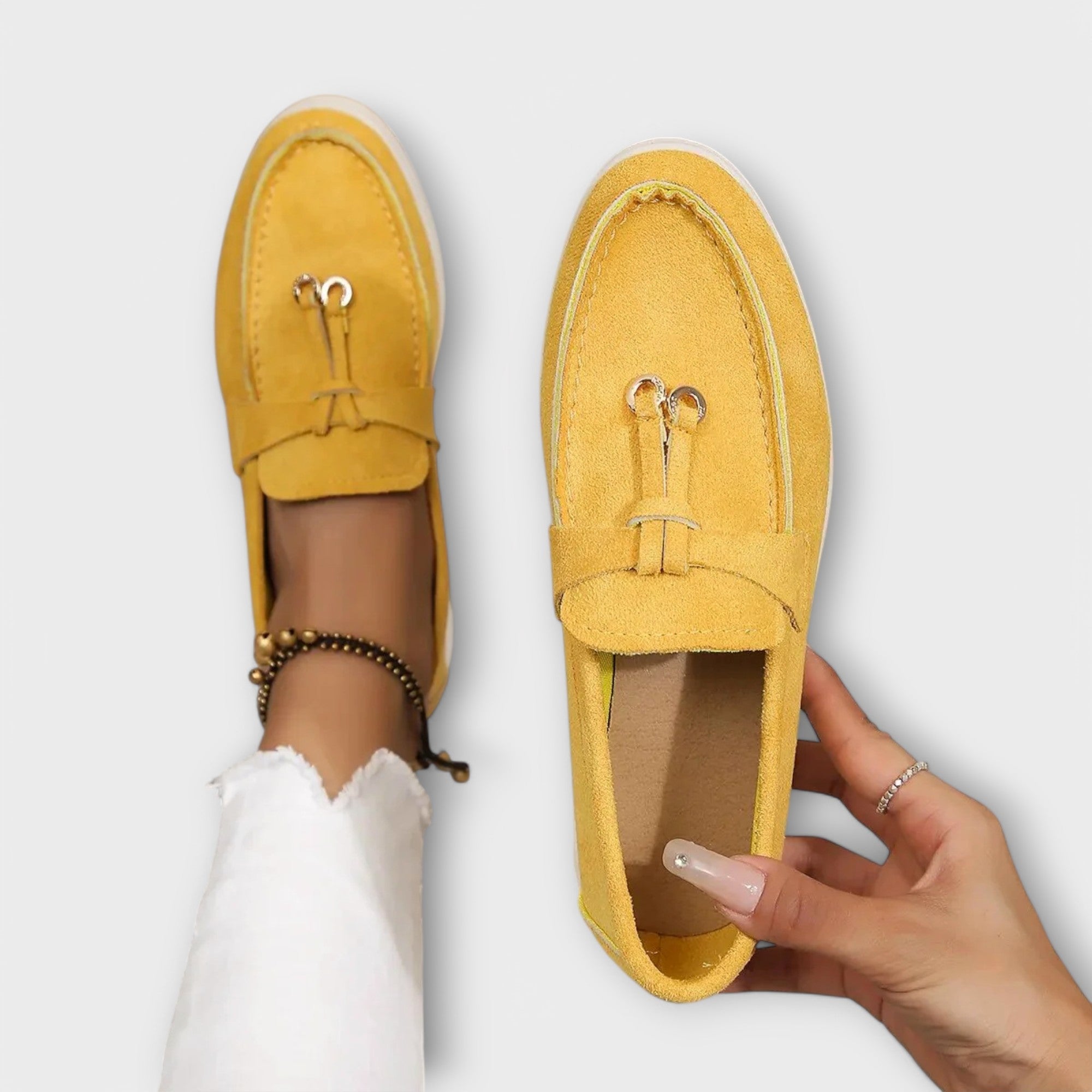 Capucine | Mocassins Élégants à Détails Raffinés