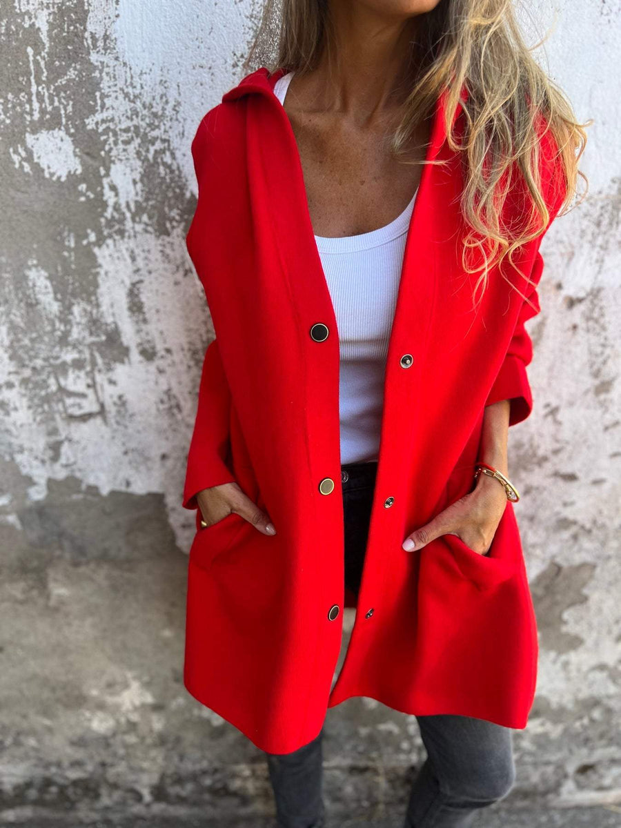Perrine | Cardigan à Capuche avec Poches