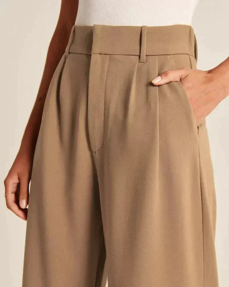 Sophie | Pantalon Large en Trois Longueurs