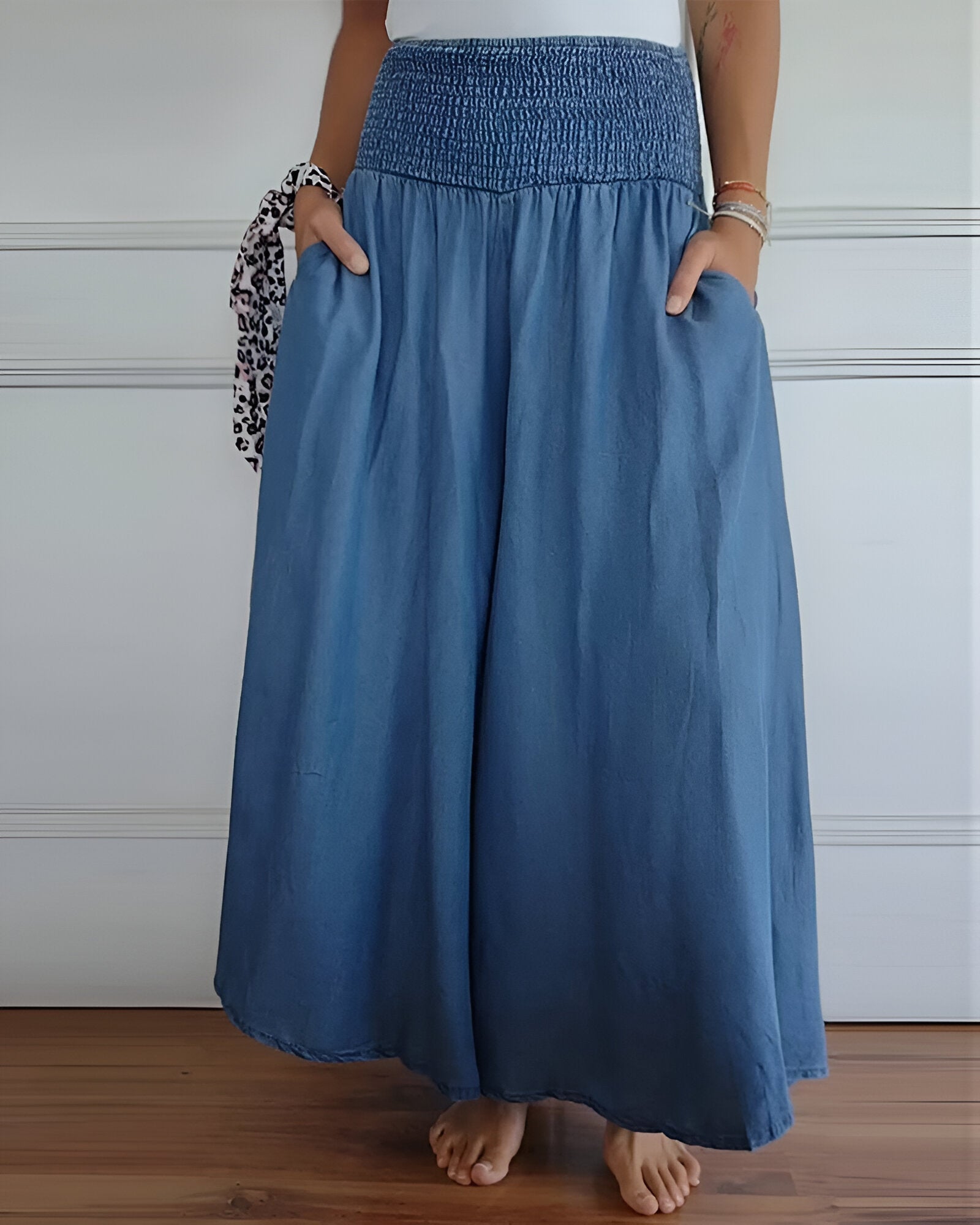 Alva | Pantalon Léger à Taille Élastiquée