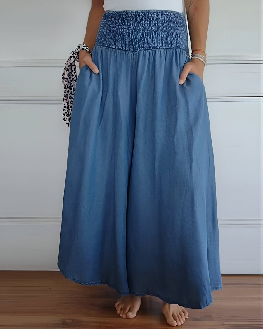 Alva | Pantalon Léger à Taille Élastiquée
