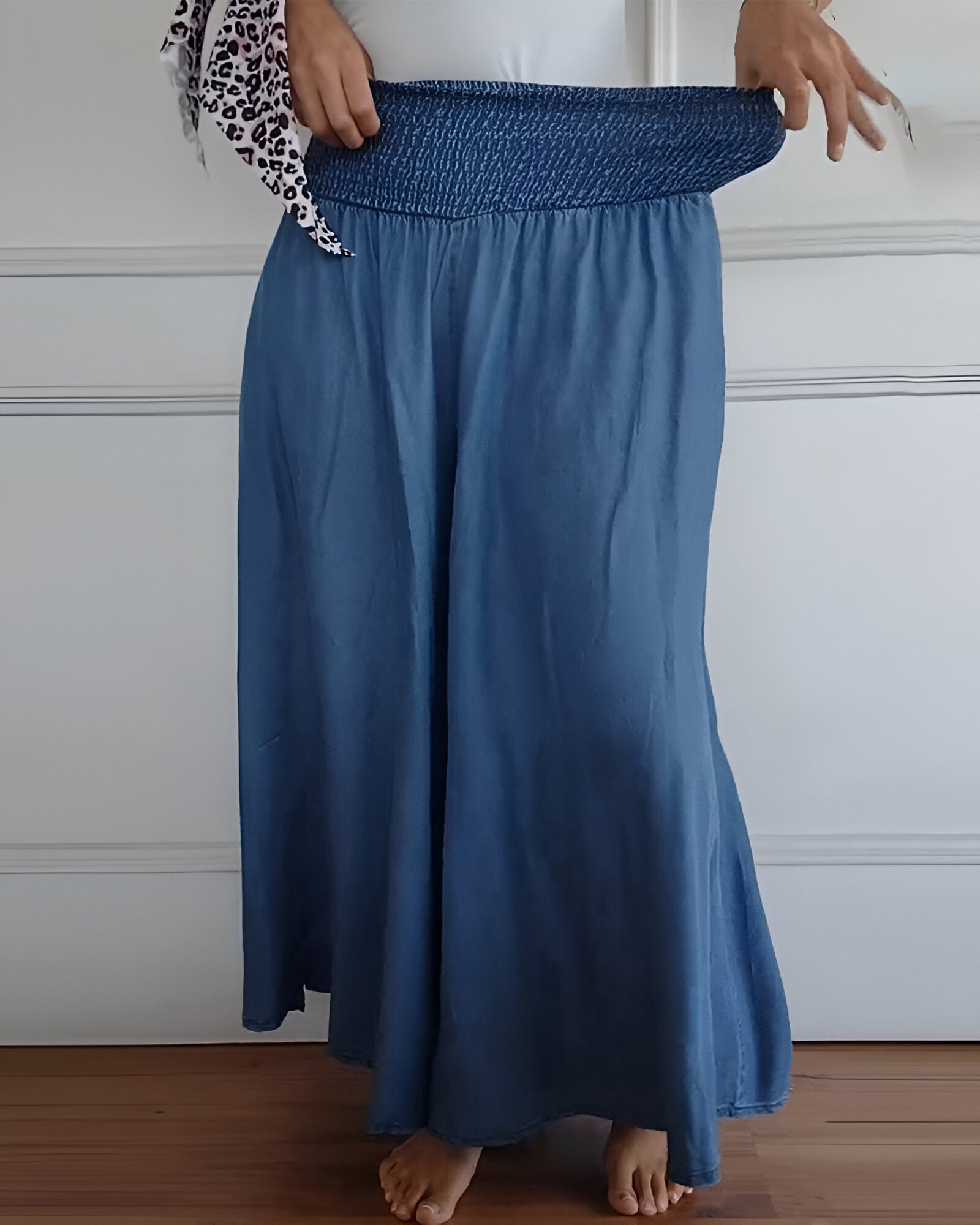 Alva | Pantalon Léger à Taille Élastiquée