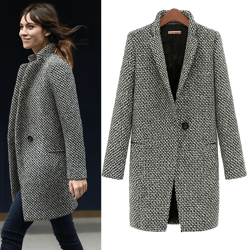 Esmée | Manteau Chaud à Coupe Cintrée