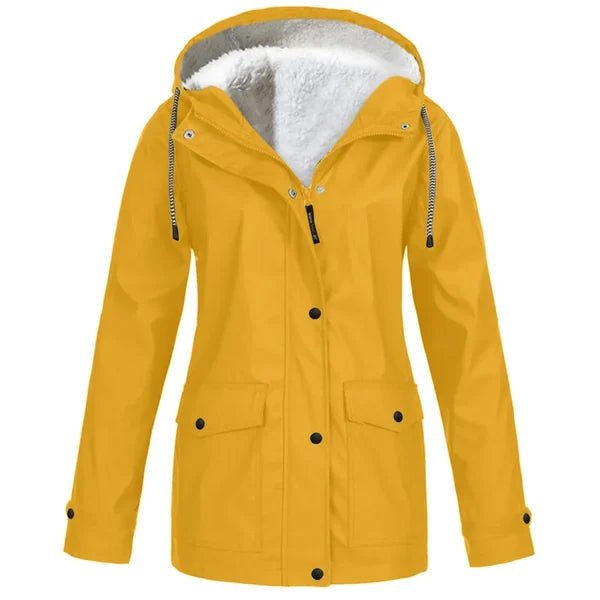 Jeanne | Veste Imperméable à Capuche Ajustable