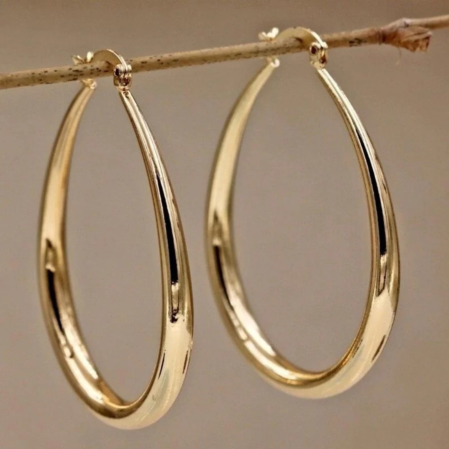 Victoire | Boucles d’oreilles vintage dorées exclusives