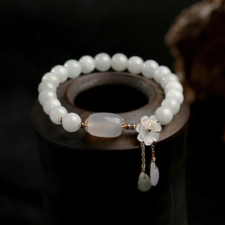 Laetitia | Bracelet en Agate et Perles