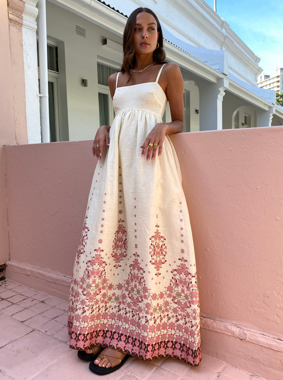 Aurélie | Robe Maxi Romantique