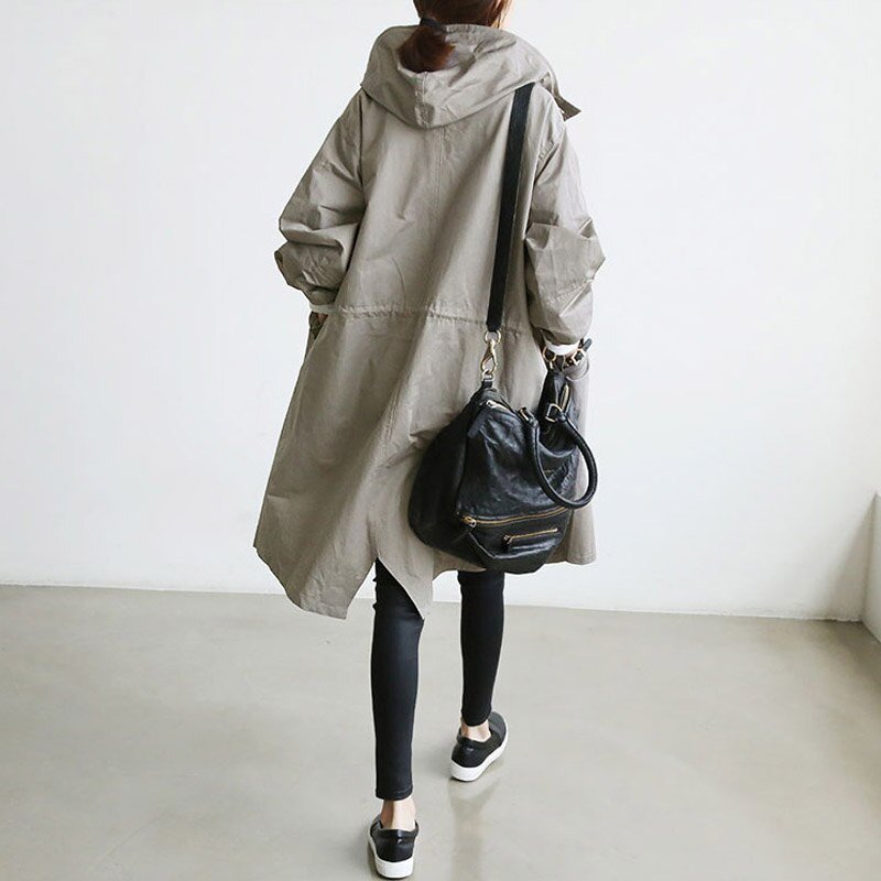 Marceline | Trench-Coat Imperméable à Boutons