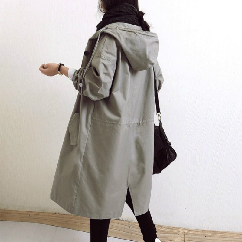 Marceline | Trench-Coat Imperméable à Boutons