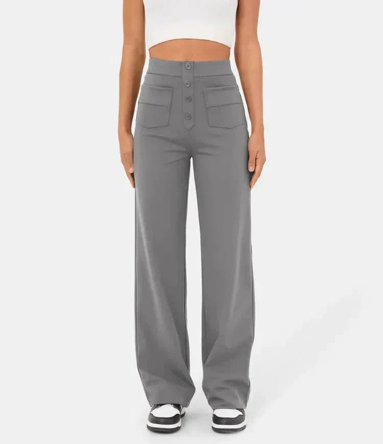 Joëlle | Pantalon Extensible Sans Repassage