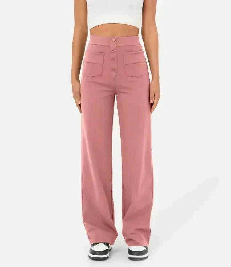Joëlle | Pantalon Extensible Sans Repassage