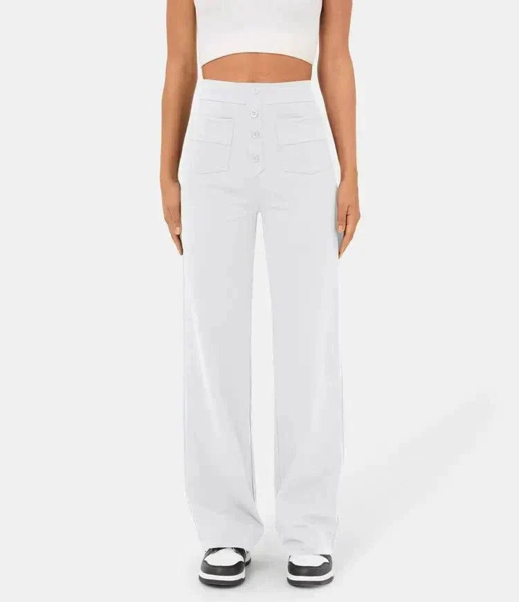 Joëlle | Pantalon Extensible Sans Repassage