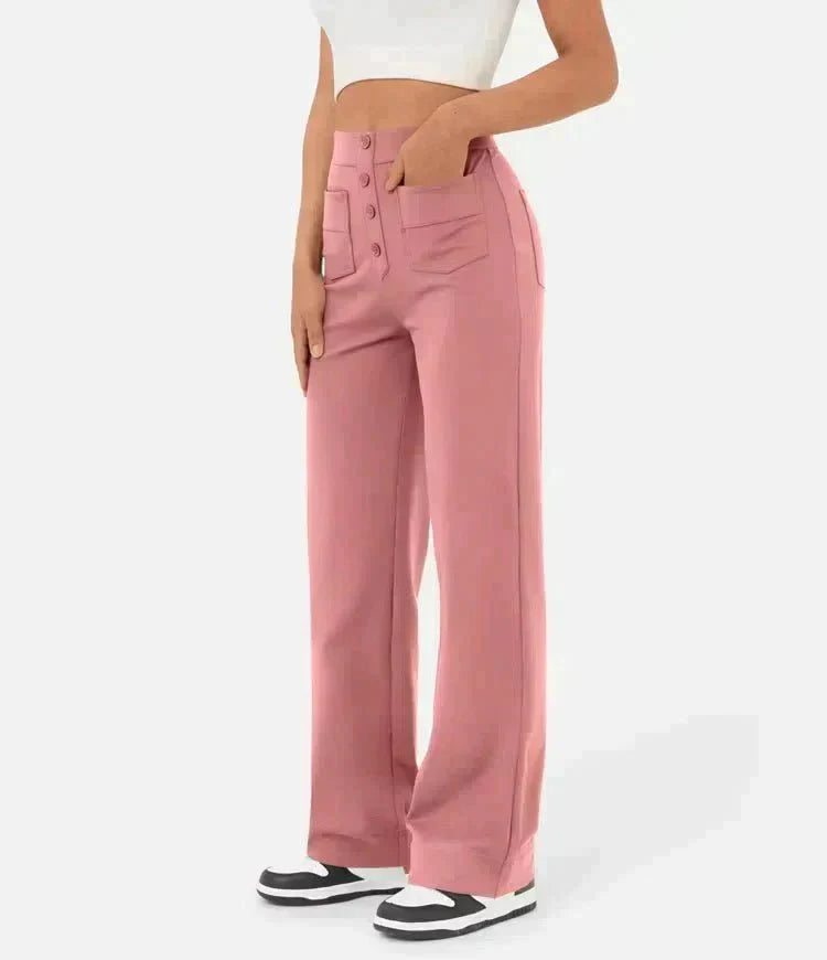 Joëlle | Pantalon Extensible Sans Repassage