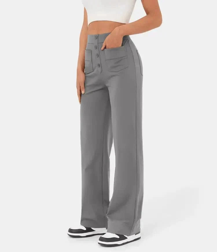 Joëlle | Pantalon Extensible Sans Repassage