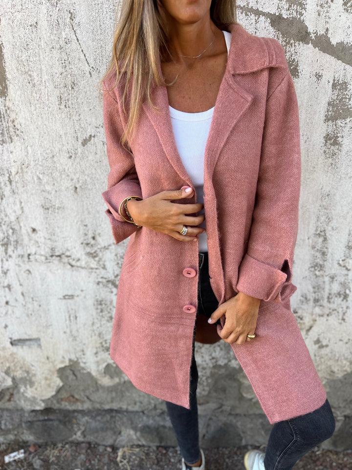 Odile | Manteau Minimaliste à Coupe Droite