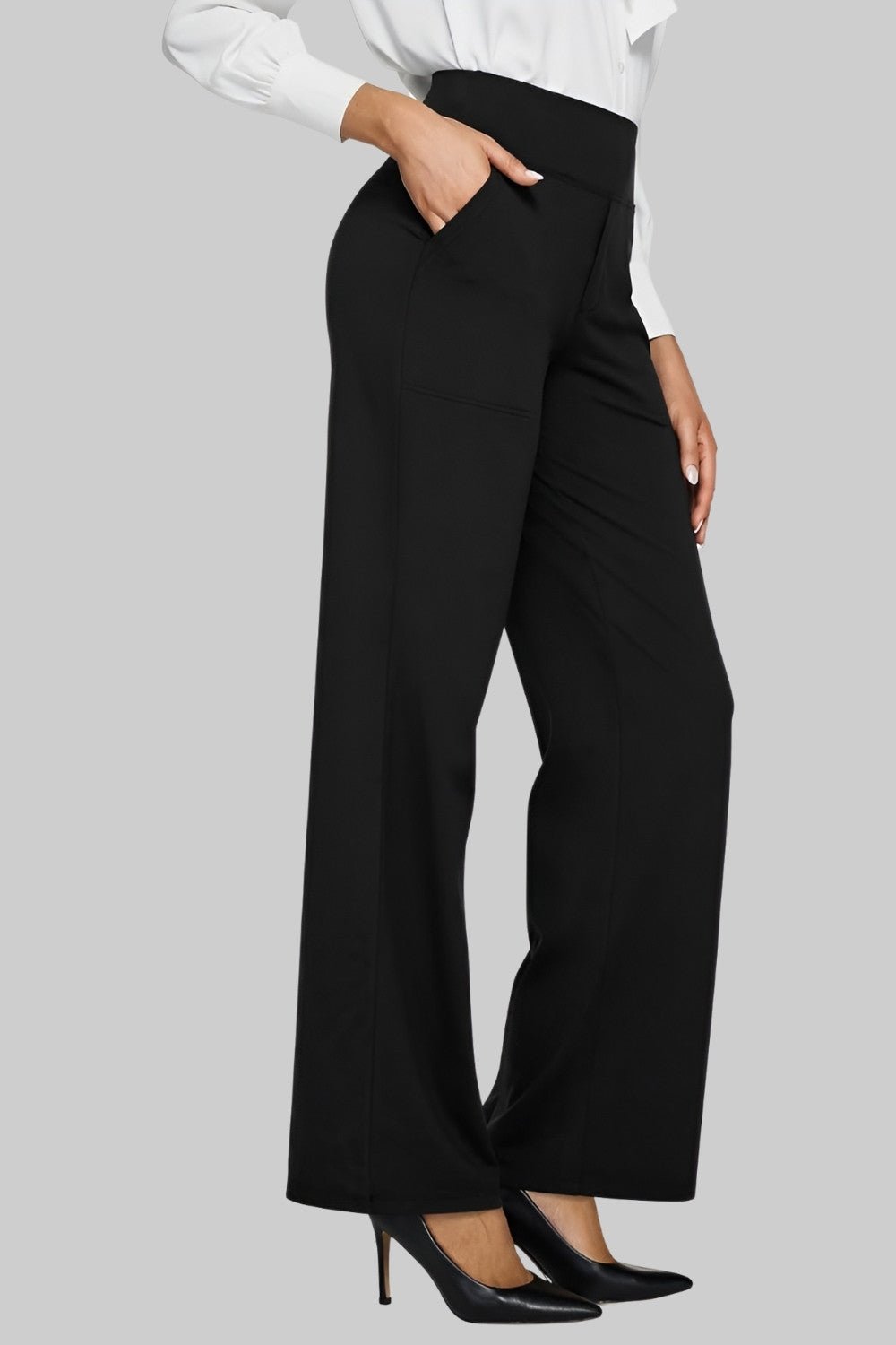 Claudine | Pantalon Confortable en Tissu Extensible