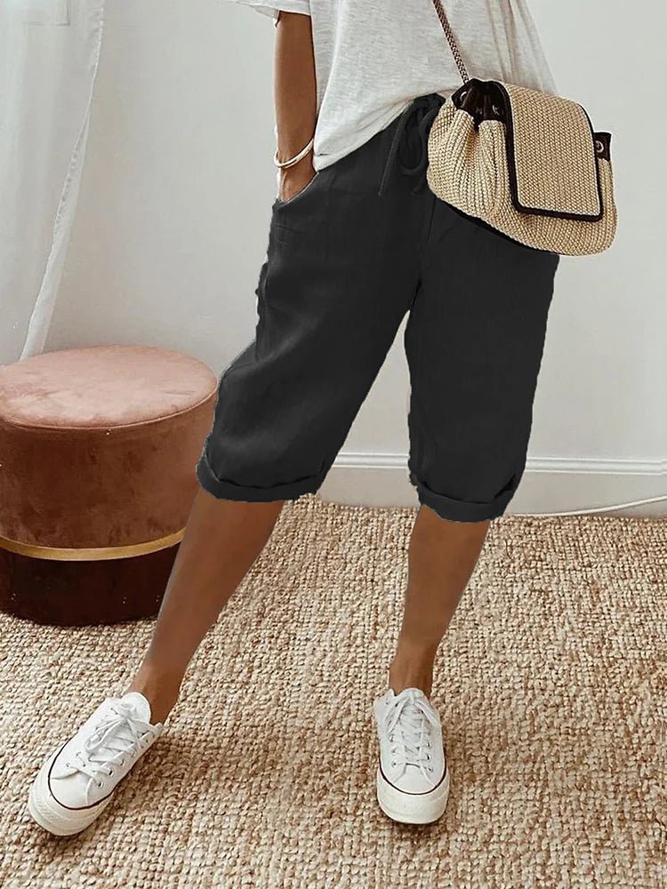 Pauline | Short en Coton Coupe Décontractée