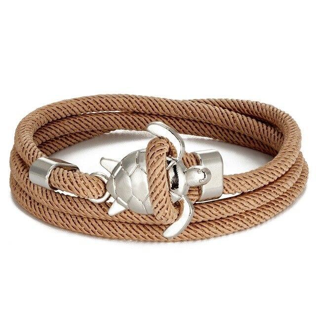 Antoinette | Bracelet Tortue de Mer Artisanal
