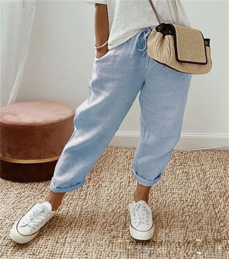 Zoé | Pantalon Élégant à Motifs