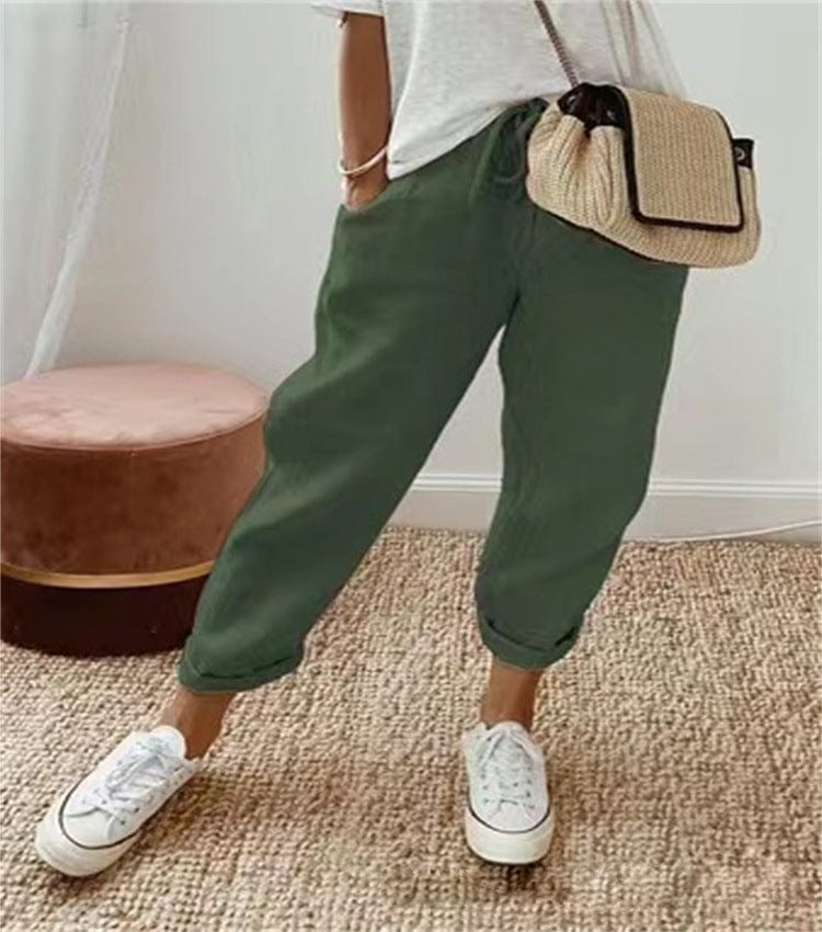 Zoé | Pantalon Élégant à Motifs