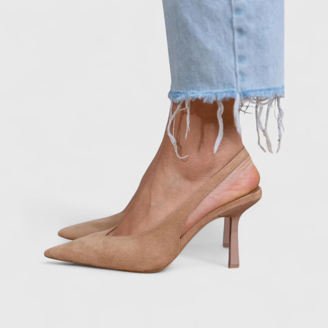 Béatrice | Escarpins Slingback à Bout Pointu