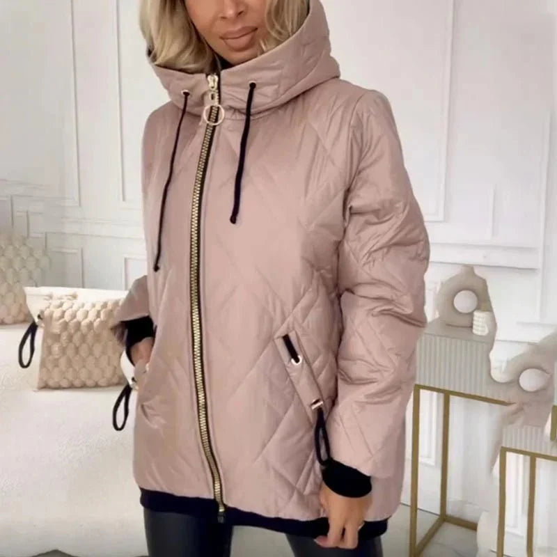 Élodie | Parka Matelassée Élégante
