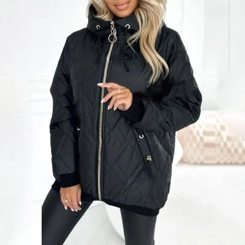 Élodie | Parka Matelassée Élégante