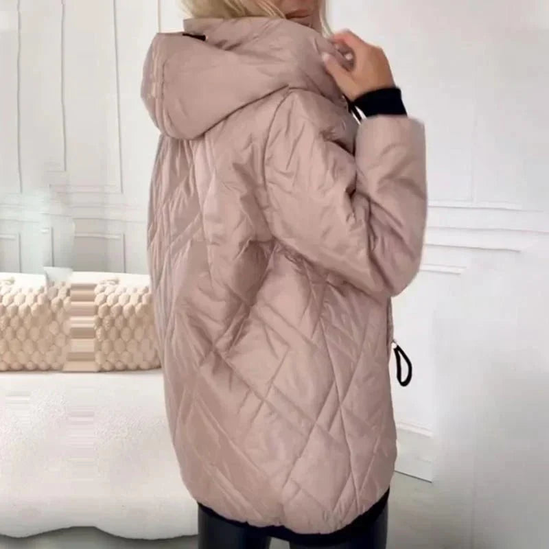 Élodie | Parka Matelassée Élégante