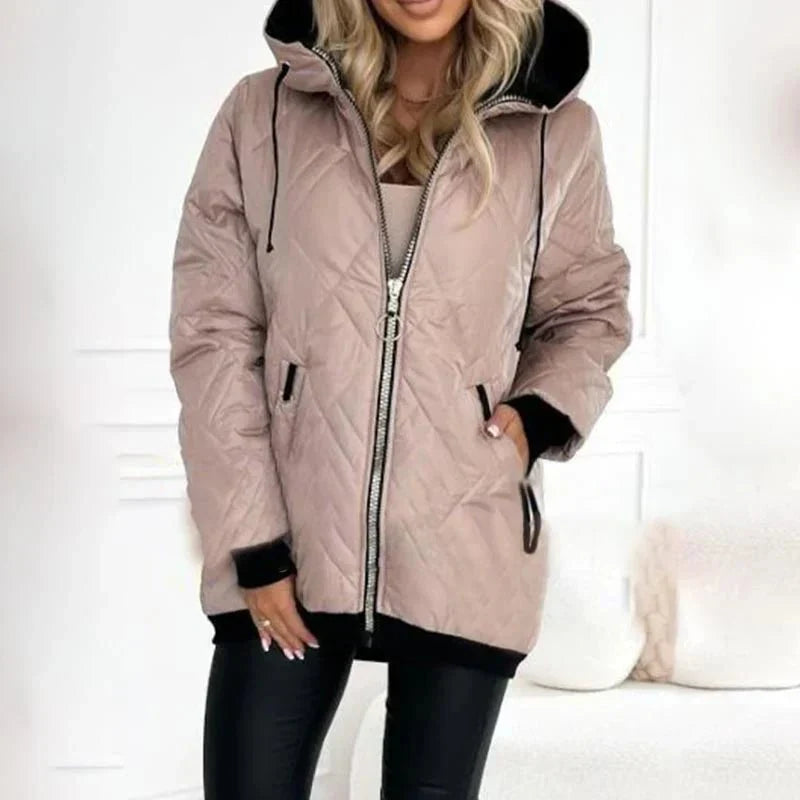 Élodie | Parka Matelassée Élégante