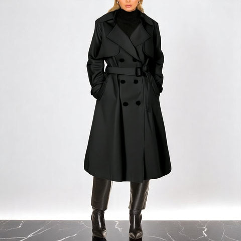 Clémentine | Trench-Coat Ceinturé Intemporel