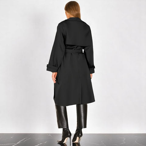 Clémentine | Trench-Coat Ceinturé Intemporel